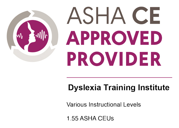 2025 Conference ASHA CE Approved Provider